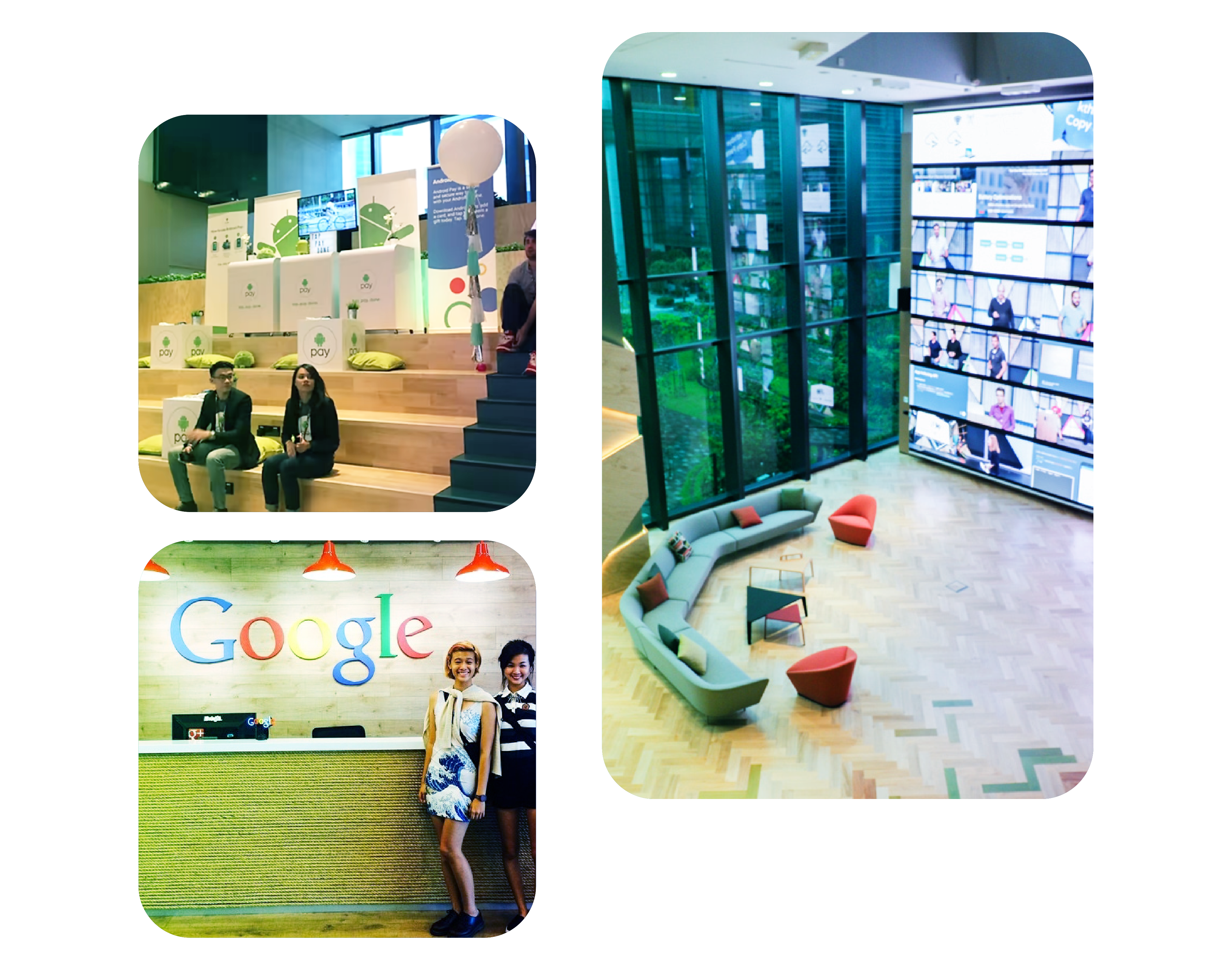 BigQuery LP office collage