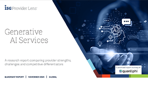 Quantiphi Named a Leader in the 2024 ISG Provider Lens™ Generative AI ...